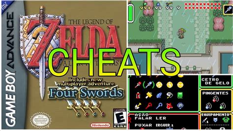 legend of zelda cheat codes